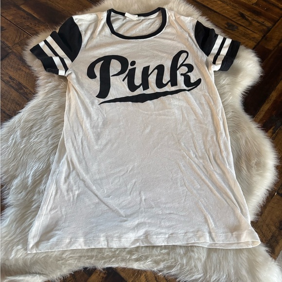 Victoria's Secret Tops - Victoria's Secret PINK White and Black Top